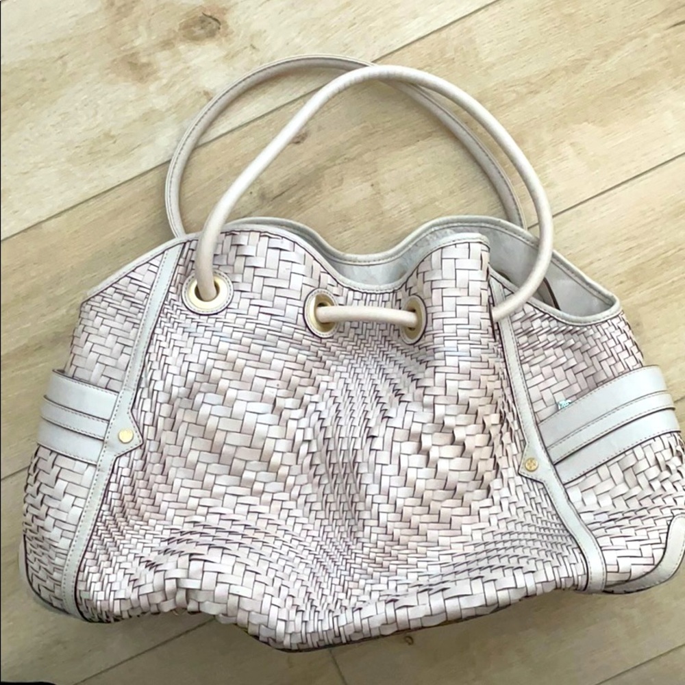 Cole Haan Woven Leather Bag